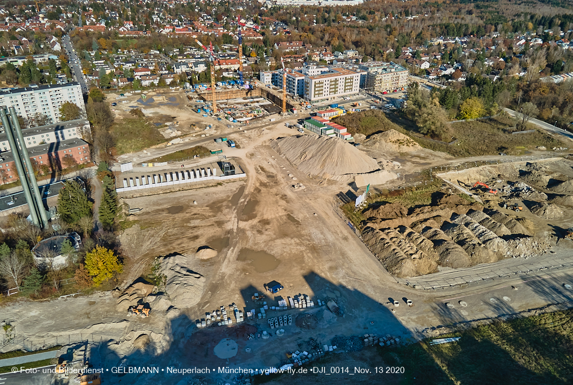 13.11.2020 - Piederstorfer Gelände und Alexisqaurtier am Karl-Marx-Ring in Neuperlach 13.11.2020 - Piederstorfer Gelände und Alexisqaurtier am Karl-Marx-Ring in Neuperlach